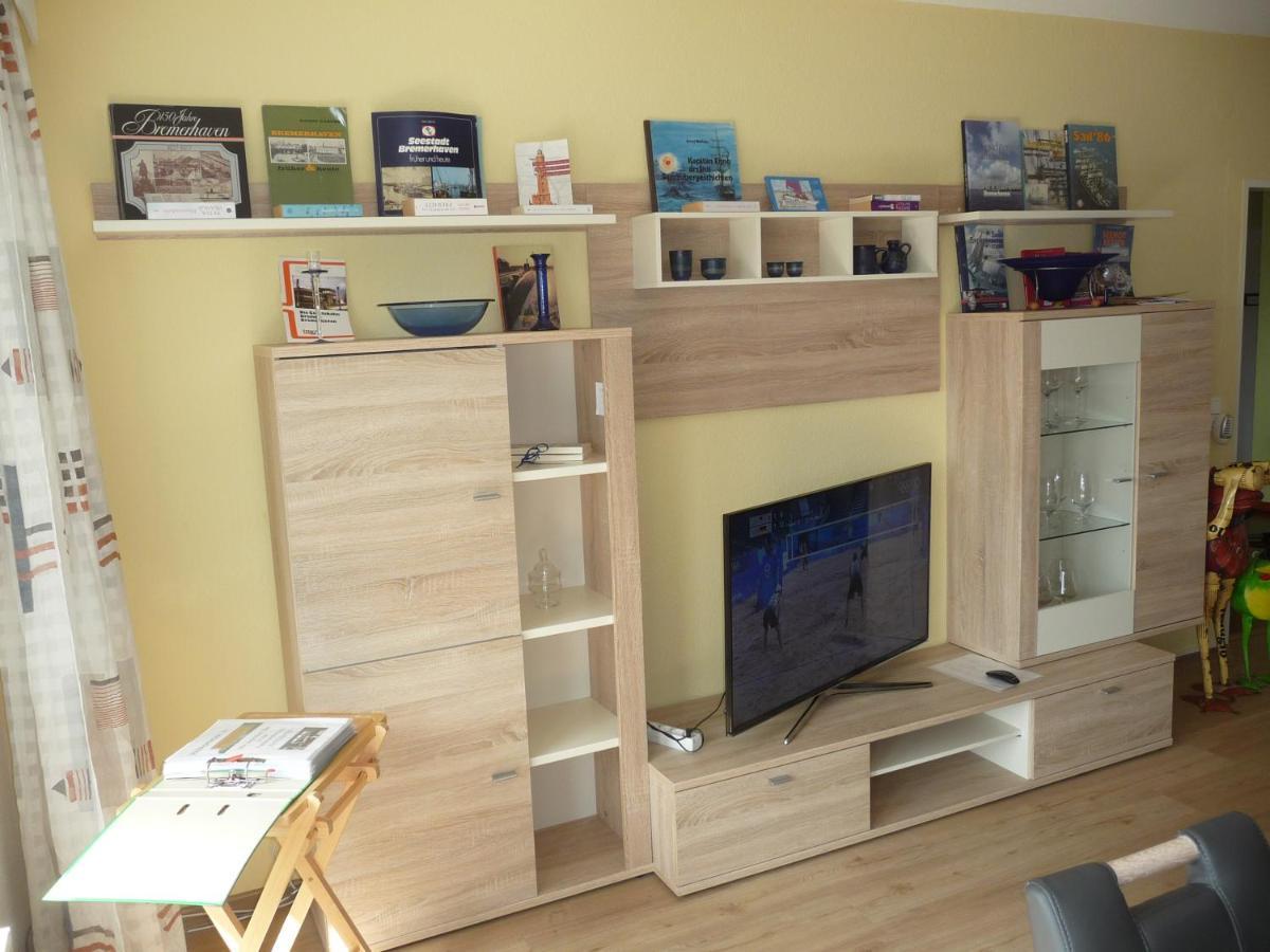 Ferienwohnung Ambiente เบรเมอร์ฮาเฟิน ภายนอก รูปภาพ